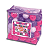 Kit de Bolinhas com 100 Bolas Rosa/Branco/Lilás Braskit - Imagem 1