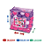 Kit de Bolinhas com 100 Bolas Rosa/Branco/Lilás Braskit - Imagem 2