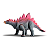 Dinossauro Dino Island Adventure Estegossauro Silmar - Imagem 2