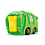 Carrinho Caminhão de Lixo Baby Soft Silmar - Imagem 3