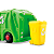 Carrinho Caminhão de Lixo Baby Soft Silmar - Imagem 4