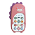 Celular Dinossauro Musical Rosa Pimpolho - Imagem 2