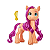 Figura My Little Poney Sunny 20 cm Hasbro F1775 - Imagem 2