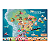 Quebra-Cabeça 120 Peças Mapa Ilustrado da História do Brasil Toyster - Imagem 3