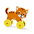 Baby Roller o Carrinho Animal Junges - Imagem 5