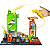 Pista Hotwheels Super Posto de Gasolina Mattel - Imagem 3