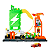 Pista Hotwheels Super Posto de Gasolina Mattel - Imagem 2