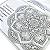 Kit com 5 Livros Mandalas para Colorir Diferentes - Imagem 4