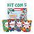Kit com 5 Livros Mandalas para Colorir Diferentes - Imagem 1