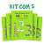 Kit com 5 Livros Meu primeiro Livro Números Aprendendo a Contar até 50 - Imagem 1