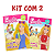 Kit com 2 Livros Barbie com Histórias - Imagem 1