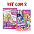 Kit com 2 Livros Atividades Barbie - Imagem 1