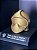 Capacete decorativo Dourado/Preto - Imagem 3