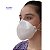 Kit com 10 Máscaras de Proteção Respiratória PFF2 Branca - Imagem 1