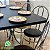 Conjunto mesa e cadeiras seis lugares cromados - Imagem 2