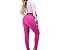 Calça feminina skinny com cinto e elastano malha pop - Imagem 6