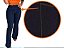 Calça Flare Feminina Lmita Jeans C  Listra Na Pernas - Imagem 1