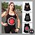 camiseta regata feminina  Bon Jovi , Led Zepelin  Red hot Kit com 3 peças - Imagem 1