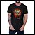 Camiseta preta rock banda Guns N Roses logo 100% algodão - Imagem 4