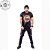 Camiseta preta rock banda Guns N Roses logo 100% algodão - Imagem 2