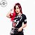 CAMISETA CROPPET PRETA ROCK BANDA KISS - Imagem 1