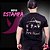 Camiseta preta estampa de banda de rock pink Floyd The dark side of The moon - Imagem 4