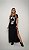 Vestido preto longo caveira Bowie - Imagem 3