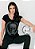 T-shirt Skull alfabeto brilho - Imagem 2