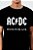 Camiseta Manga Curta AC/DC Back In Black - Imagem 2