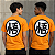 Camiseta Dragon ball laranja - Imagem 1