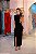 Vestido Midi Veludo Det. Fenda Frontal - Imagem 3