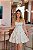 Vestido Curto de Crepe Floral Bella Di Garda - Imagem 1