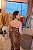 Vestido Midi Animal Print Corset drapeado - Imagem 2