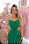 Vestido Longo Verde Det. Na frontal - Imagem 3