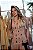 Vestido Mídi Nude Bordado - Imagem 2