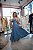 Vestido Midi Azul Claro Bordado - Imagem 3