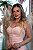Vestido Curto Rosa Det. Frontal com Botões - Imagem 2