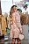 Vestido maison de roses curto em laise estampada floral - Imagem 3