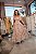 Vestido eternal bloom midi rodado em laise estampado floral - Imagem 4