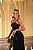 VESTIDO CONTOUR MIDI AJUSTADO DE CREPE ALFAITARIA PRETA - Imagem 4