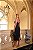 VESTIDO CONTOUR MIDI AJUSTADO DE CREPE ALFAITARIA PRETA - Imagem 2