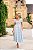 VESTIDO SERENITE MIDI DE RENDA RICHELIEU AZUL CANDY - Imagem 2