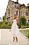 VESTIDO FLEUR BLANCHE MIDI DE LAISE RICHELIEU OFF-WHITE - Imagem 1