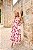 VESTIDO ROSALIA MIDI DE CAMBRAIA BORDADO OFF-WHITE E VERMELHO - Imagem 2
