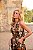 VESTIDO LE JARDIN MIDI BORDADO FLORAL PRETO - Imagem 2