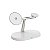 Carregador Wireless 3 em 1 MagSafe - para Smartphone, Smartwatch e Fones de Ouvido - Branco, USB-C, 15W - Dock Station - Gshield - Imagem 1