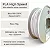 Filamento PLA High Speed Cinza Claro 1,75mm 1kg Polyflow - Imagem 2
