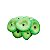 ENFEITE DE SILICONE SOMA CORAL RICORDEA VERDE 02 - Imagem 3