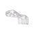 LUMINARIA LED SOMA M3 TRANSPARENTE (5W) LED BRANCO 127V - Imagem 2