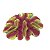 ENFEITE DE RESINA BOYU CORAL CEREBRO OPEN LARANJA (CW-40) - Imagem 1